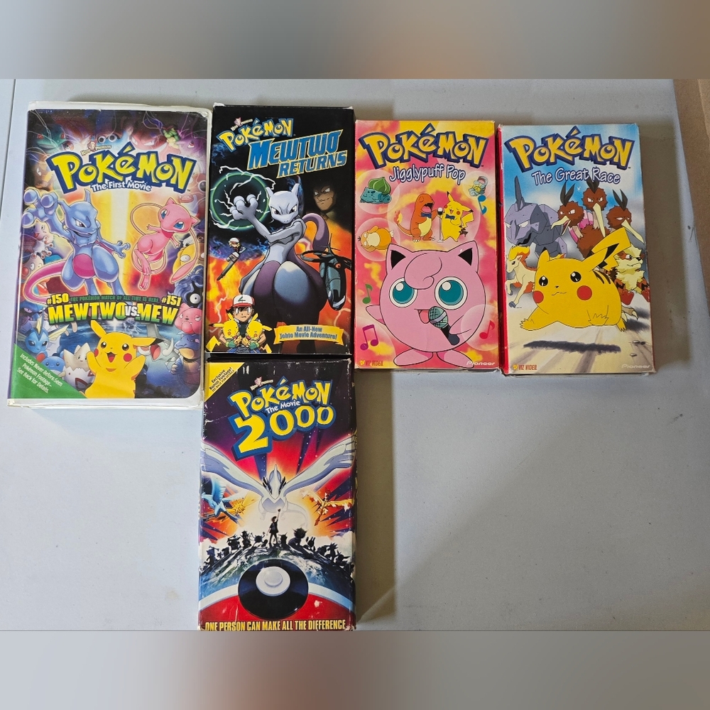 Pokemon VHS Lot